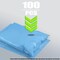 Blue Poly Mailers 9 x 12 Peel and Seal Poly Shipping Bags for Small Business Pack of 100 Waterproof Shipping Envelopes for Clothing 2 Mil TearProof Plastic Mailing Bags for Shipping